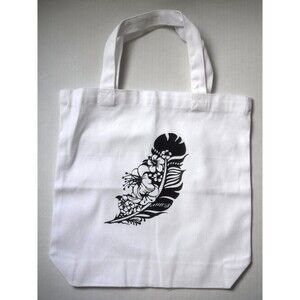 White Reusable Tote Bag